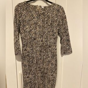 Leopard print dress